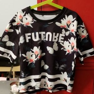 Flower/butterfly shirt
